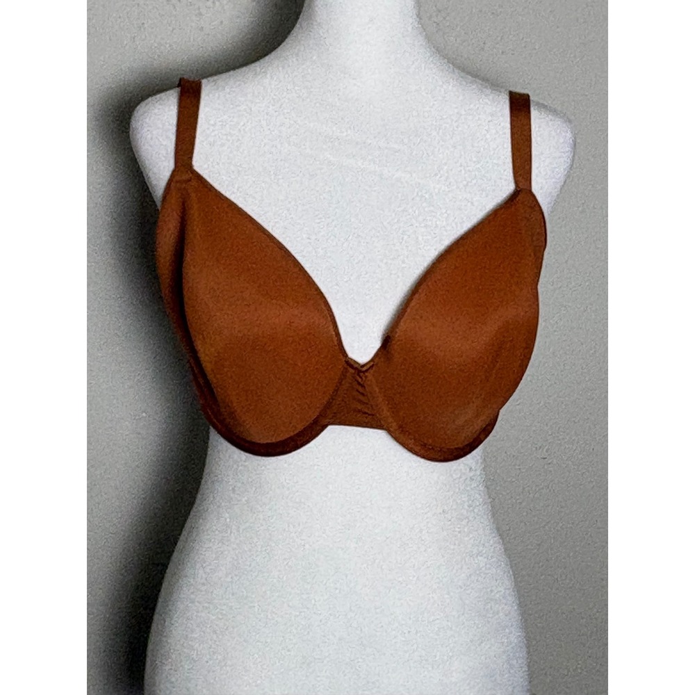 SKIMS New Weightless Demi Bra Bronze Underwire Molded Cup BR-DEM1893‎ 34DDDD 34H
